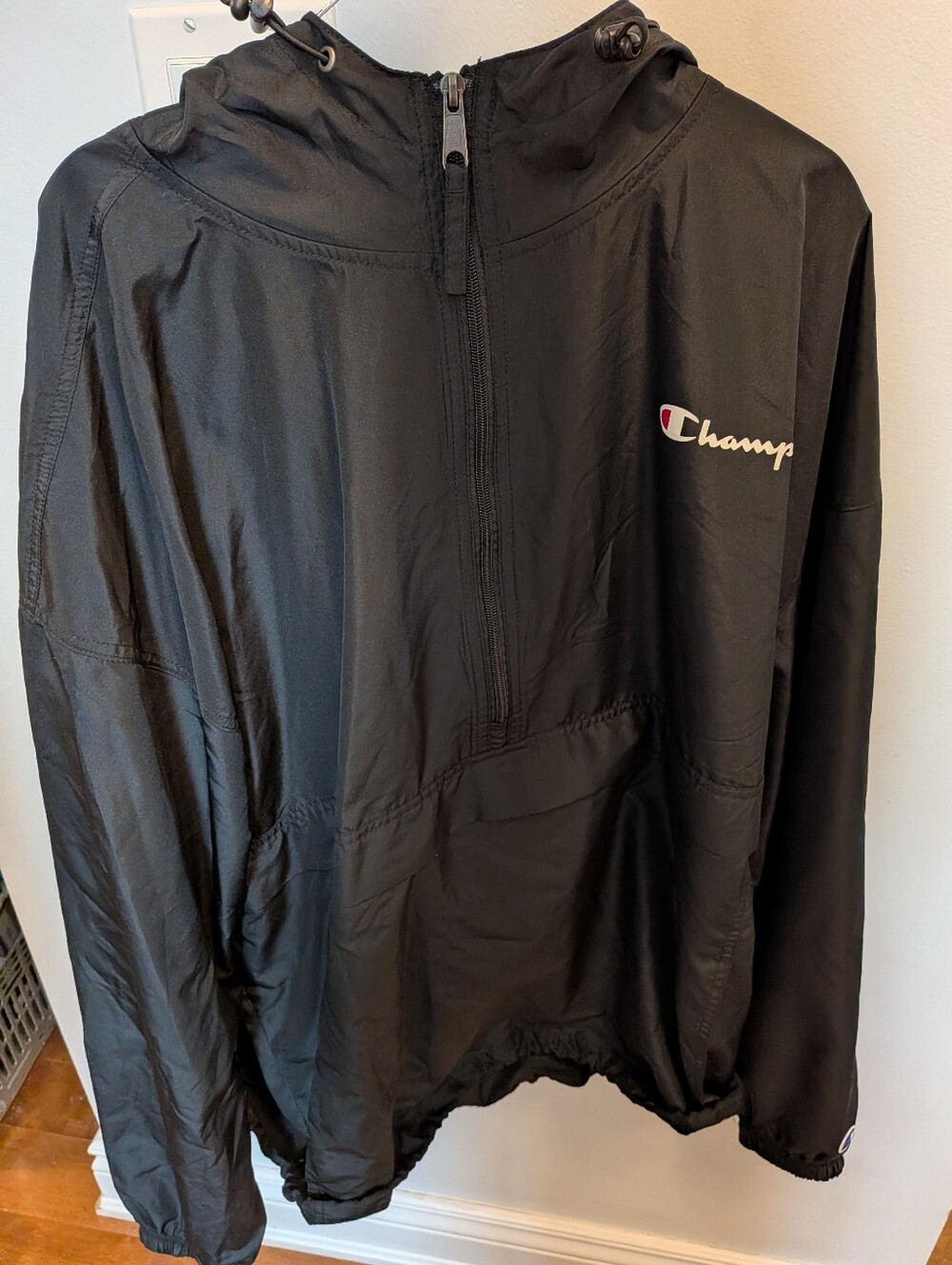 Champion 2XL Windbreaker Hoodie Jacket